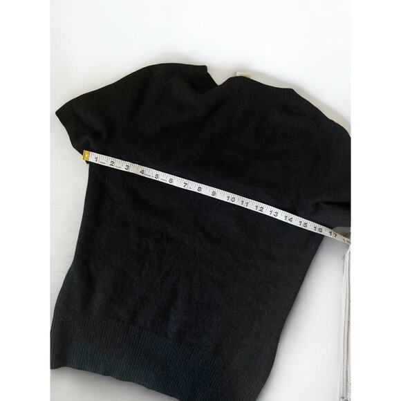 A. Giannetti Argyle 100% Cashmere Sweater Tee M Preppy Old Money Succession - Picture 5 of 5